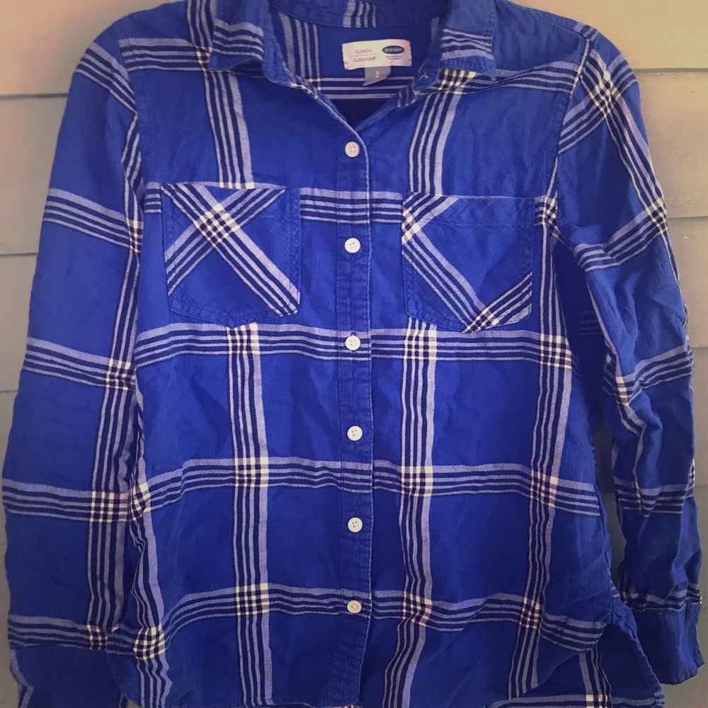 Classic Old Navy flannel button down